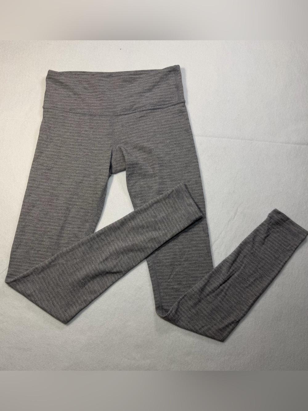 Lululemon Wunder Under High Rise Leggings Women’s 4 Heathered Gray 28”